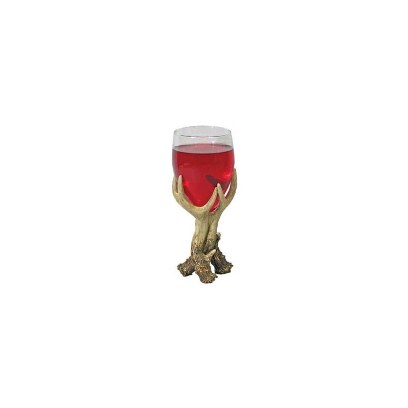 Antler Wine Glasses with Distinctive Styles 7.5-inch (Set of 2