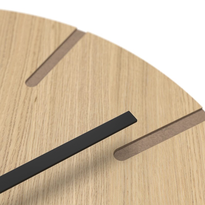 Cander Berlin MNU 2730 I Wall Clock Wood Silent 30
