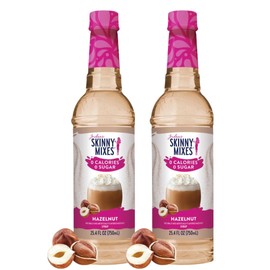 Jordans Skinny Traditional Sugar Free Syrups 750 ml 2 Bottles (Hazelnut)