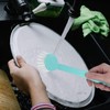com-four® 4 x Washing Up Brush, Kitchen Brush for Washing,