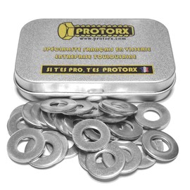 Stainless Steel Flat Washers M8: Box of 30 Stainless Steel A2 Type M | Repair of Appliances, Furniture, DIY, Bodywork | Exterior and Interior Resistance | Dimensions (8.4mm x 18mm x 1.5