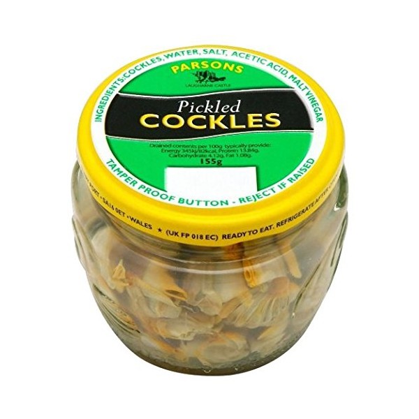 Parsons Welsh Pickled Cockles (155g) - Pack of 3