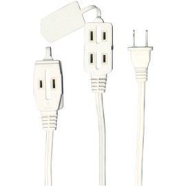 Axis Power Cord Cable (45502) , White , 6 ft