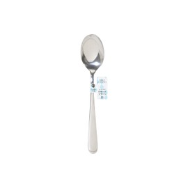 Pearl Metal A-4692 Dessert Spoon, Stainless Steel, Dishwasher Safe, Made in Japan, Total Length 6.9 x Width 1.4 x Height 0.8 inches (17.5 x 3.5 x 2 cm)
