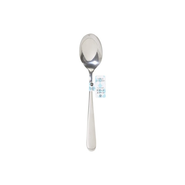 Pearl Metal A-4692 Dessert Spoon, Stainless Steel, Dishwasher Safe, Made