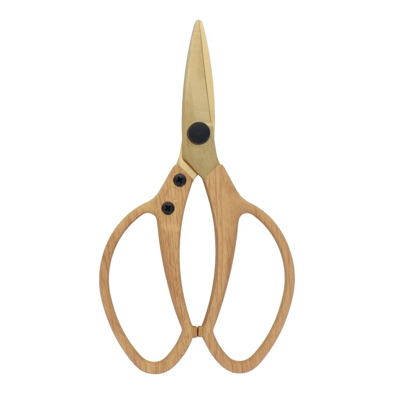 Sankyo Corporation sita Wood Style Titanium Coated Plant Shears A821