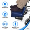 NYOrtho Wheelchair Foot-Rest Extender Elevating Pad - Leg Cushion Protector