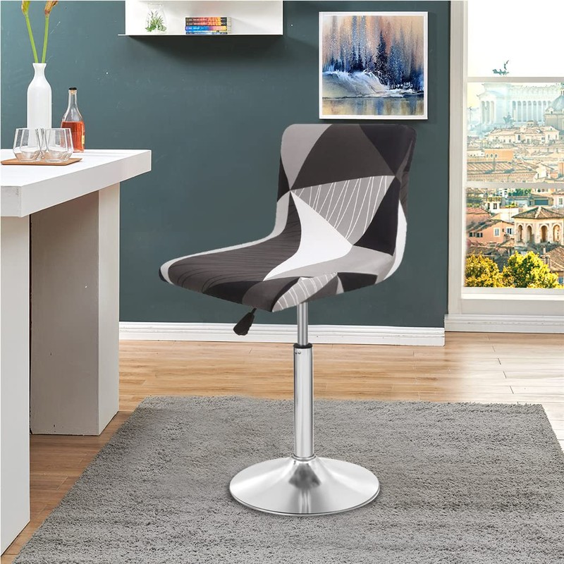 Deisy Dee Dining Room Chair Covers,Bar Stool Covers,Barstool Chair Slipcovers