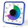 19CM Visual Timer, 1 Hour Countdown Timer, Kitchen Timer, Loud