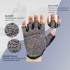 EDSRDPLT Kayak Gloves Half Finger Padded Palm Sailing Gloves UPF50+