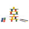 Chinchilla® Stacking Skill Game | Multicoloured with 16 Sticks and