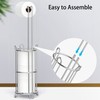 Meangood Toilet Paper Holder Stand and Tissue Paper Roll Dispenser