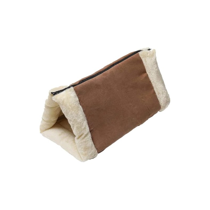 SAPRA | 2-in-1 Convertible Cat Bed, Tube to Mat Design,