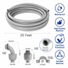 (1/2" Dia * 25 Feet) Yariwiz Flexible Electrical Conduit Liquid