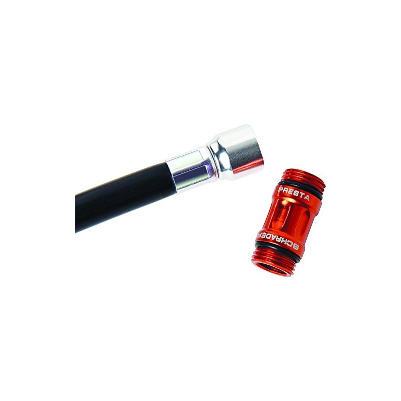 UNICHE Tech High Pressure Mini Bicycle Pump with Gauge (Silver,