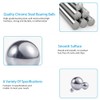 2PCS 1-1/2" Inch Diameter Hardened Chrome Solid Steel Bearing Balls(38.1mm)
