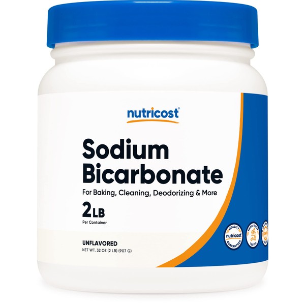Nutricost Nutricost Sodium Bicarbonate (2 LB) - 600mg Per Serving,