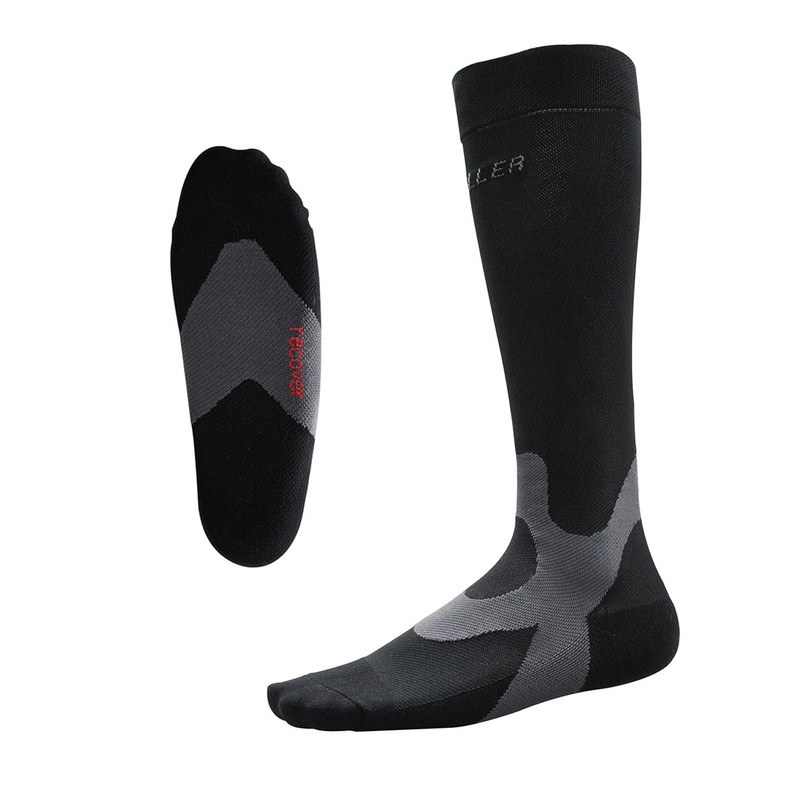 Mueller 43023 Graduated Compression Socks, UV Protection, Moisture Wicking, Quick