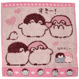 Marushin 5355002000 Koupen-chan Mini Towel, 9.8 x 9.8 inches (25 x 25 cm), You Daisuki, 100% Cotton