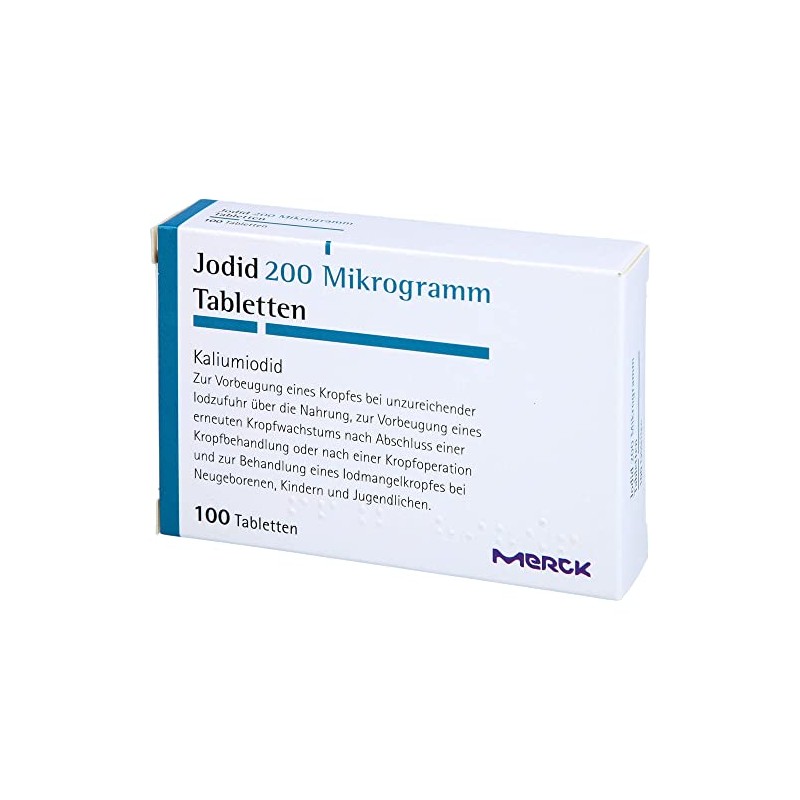 Jodid 200 microgram tablets, pack of 100 tablets