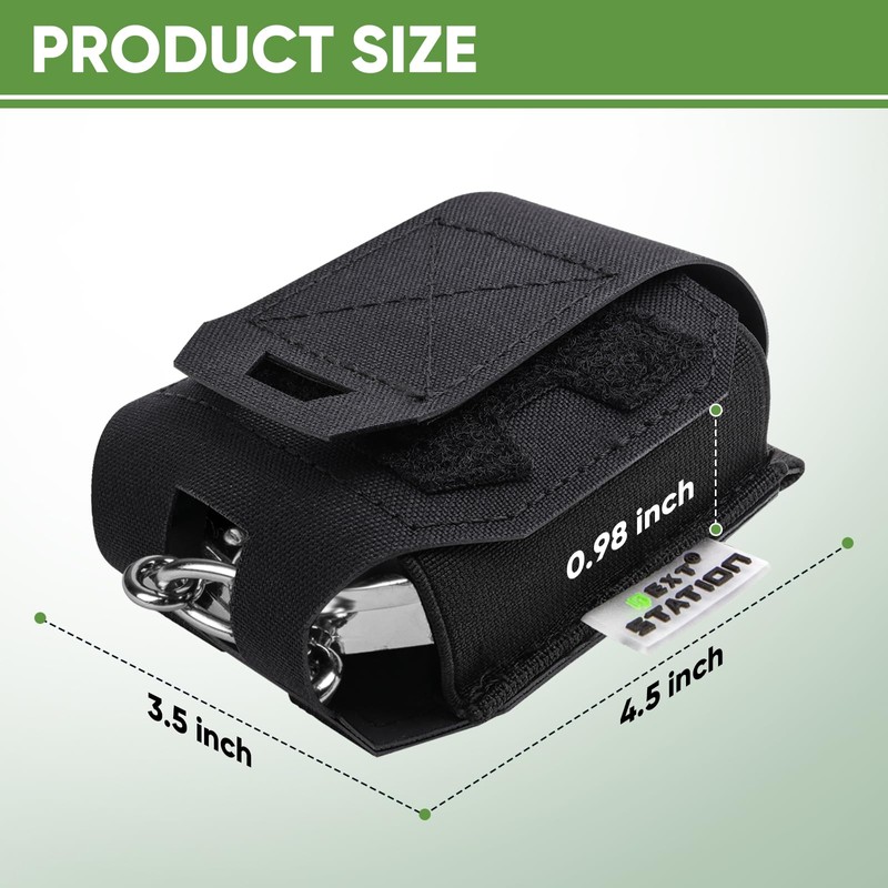 NEXT STATION Handcuff Holster，MOLLE Handcuff Case fits Multiple Cuffs,Handcuff Pouch