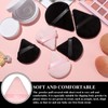 12 esponjas de maquillaje triangulares, para polvo suelto, suave, maquillaje,
