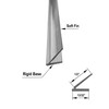 Gordon Glass® Clear Vinyl Jamb Seal for Framed and Frameless