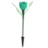 4Pcs Outdoor Solar Power Tulip LED Flower Light Waterproof Garden