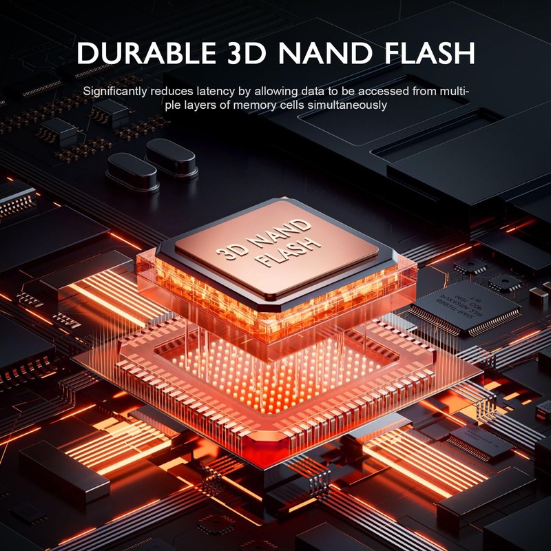 HUADISK M.2 NVMe SSD 128GB Gen3x4, 2242 SSD with 2280