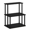 Furinno Turn-N-Tube 3-Tier Toolless Multipurpose Printer Stand Display Storage Shelf,