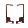 Fewshaw Carbon Fiber Style Center Console Dashboard Air Outlet AC