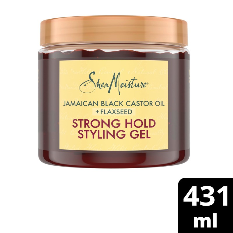 SheaMoisture Jamaican Black Castor Oil Strong Hold Styling Gel 431