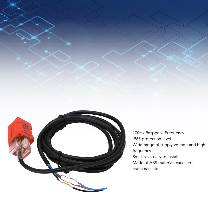5Pcs Proximity Switch NPN Normally Open 100Hz Response Frequency IP65
