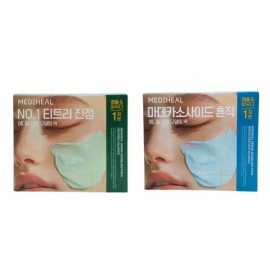 Mediheal 메디힐 더마 모델링 팩 2종 택1(티트리/마데카소사이드) 1개 [NO. 1 티트리 진정] Mediheal Derma Modeling Pack 2 Types Choose 1 (Tea Tree/Madecassoside) 1 Piece [NO. 1 Tea Tree Calming]