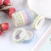 IPEWOEF 5 Rolls Star Washi Tape for Journaling Glitter Tape