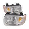 HEADLIGHTSDEPOT Halogen Headlights Compatible With Ford Escape 2001-2004 Includes Left