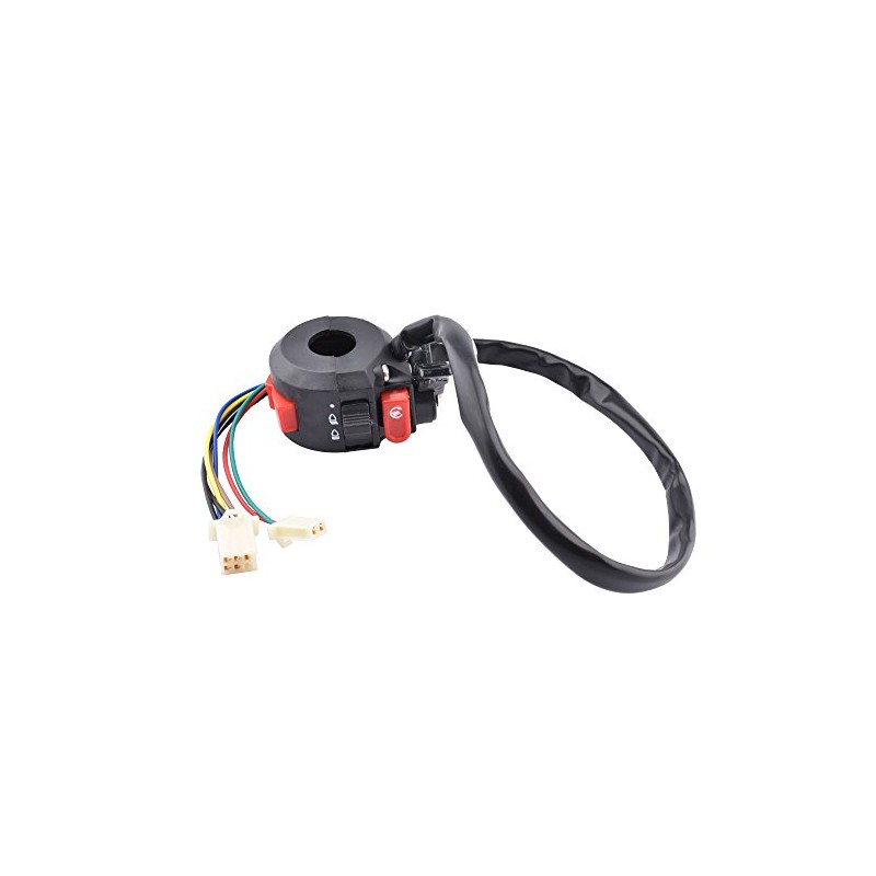 Minireen 3 Function Left Handlebar Switch with Choke Lever for