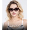 CIFOYA Sunglasses-for-Women Polarized Womens-Sunglasses Trendy: Classic Sun glasses with UV