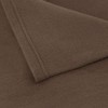Euromat Polar Fleece Blanket, Cuddly Blanket, Sofa Blanket with Stitched