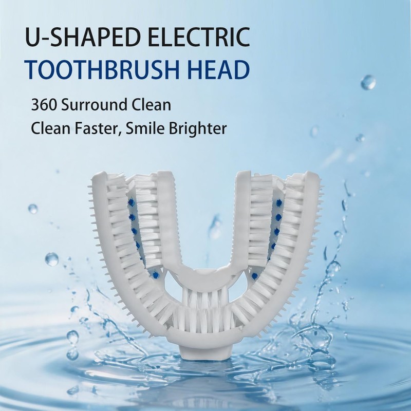 Magentak U-Shaped Toothbrush Replacement Head for Ultrasonic Toothbrush