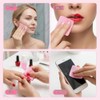Celulosa para Uñas sin Pelusa, 200Pcs Almohadillas para Limpiar Uñas,