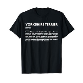 Dog Yorkshire Terrier Definition T-Shirt