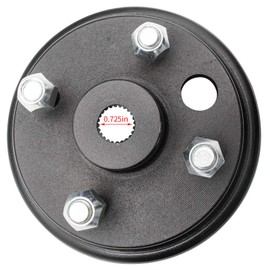 Panglong Fat Dragon Golf 19186-G1 Brake Drum Hub Assembly for EZGO TXT Electric Golf Carts (Two Pieces)