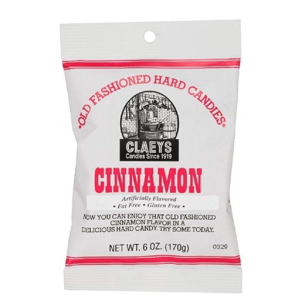 Cinnamon Candy 6oz candy by Claey's Candy, 4 Pack