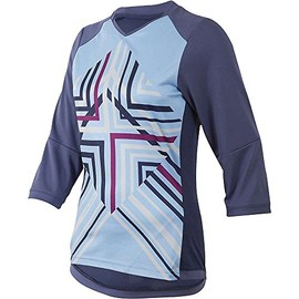 PEARL IZUMI - Ride Women's Launch 3/4 Sleeve Jersey, Deep Indigo, Large