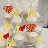 Confetti! 24 Pieces Happy Father's Day Cupcake Toppers Best Dad