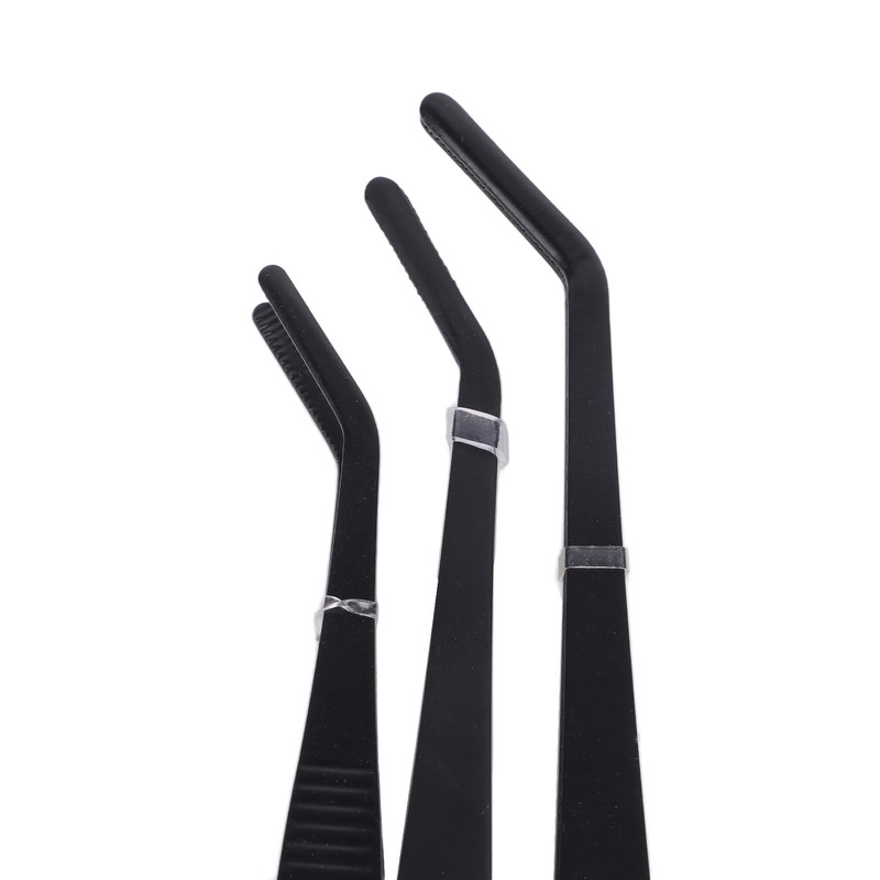 Reptile Feeding Tongs Prevent Slip Stainless Steel Thickened Reptile Feeding