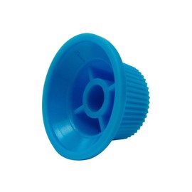 FLEOR - Juego de pomos de control de velocidad de 2T1V para guitarra eléctrica SkyBlue Fit Fender Strat Style Parte de guitarra eléctrica