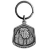 Hampshire Pewter English Springer Spaniel Dog Keychain