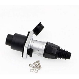 Uonecn Waterproof Connectors RJ45 Female Sockets Male Plug Durable IP65 Connector Industrial Dual Panel Mount